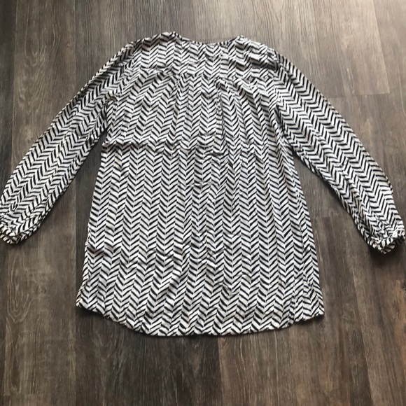 Women’s Daniel Rainn Patterned Blouse Sz Small - Picture 4 of 4